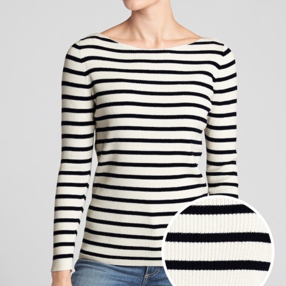 Gap Long Sleeved Boatneck Pullover